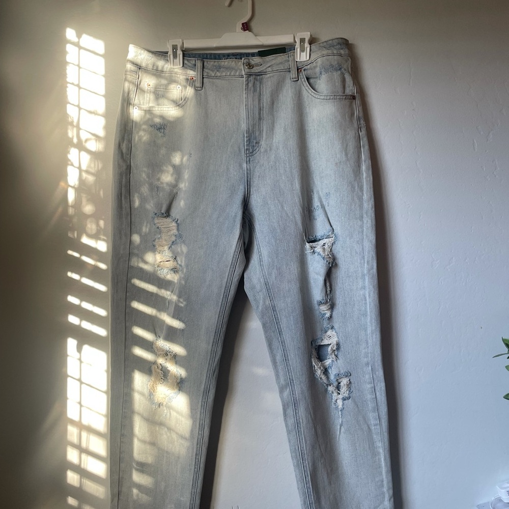 high rise mom jeans